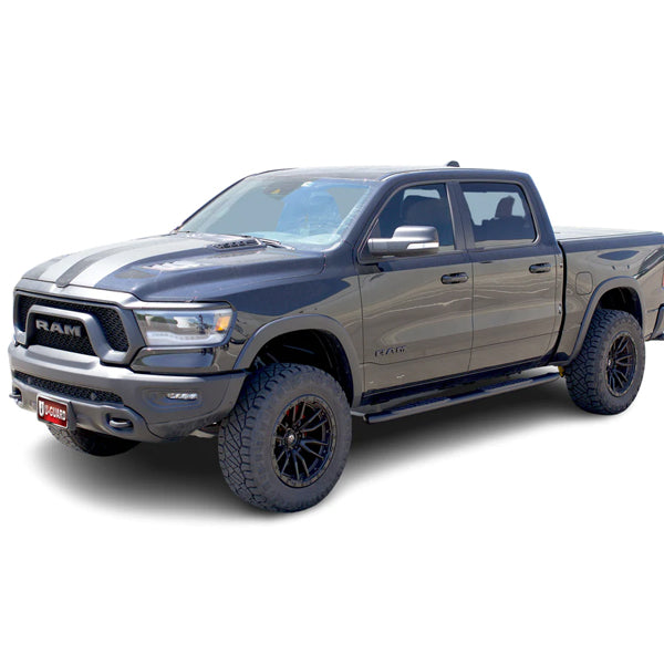 U-Guard 4.25 in. Premium Oval Side Steps | SPN-3332BK | for 2019-2023 Ram 1500 New Body Style Crew Cab