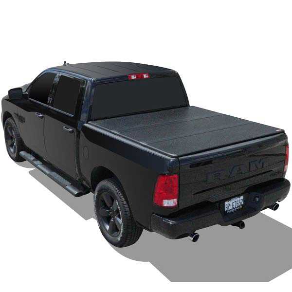 U-Guard Hard Tri-Fold Tonneau Cover | HTF-2213 | for 15-23 Ford F150 5.6ft Bed