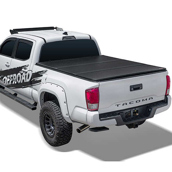U-Guard Hard Tri-Fold Tonneau Cover | HTF-1463 | for 19-23 Chevrolet Silverado 1500 / GMC Sierra 1500 6.5ft Bed