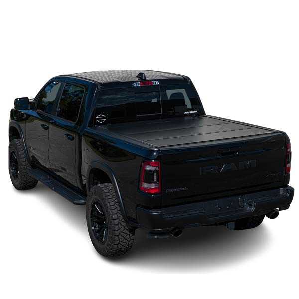 U-Guard Low Profile Hard Fold Tonneau Cover | UHFF-3324 | for 19-23 Ram 1500 (New Body Style) 5.7ft Bed (Excl. Rambox Models)