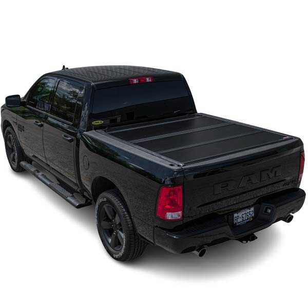 U-Guard Low Profile Hard Fold Tonneau Cover | UHFF-3332 | for 19-23 Ram 1500 (New Body Style) 6.4ft Bed