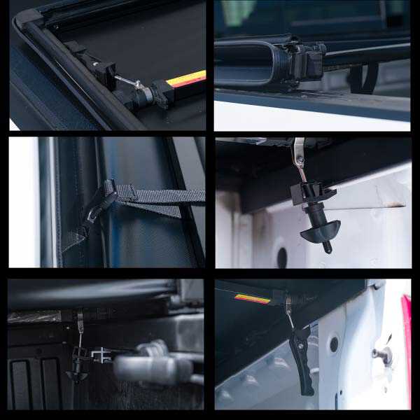 U-Guard Soft Tri-Fold Tonneau Cover | STF-1306 | for 15-22 Chevrolet Colorado / GMC Canyon 5'2" Bed