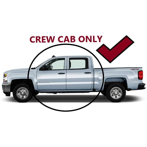 U-Guard 4.25 in. Premium Oval Side Steps | SPN-4420BK | for 2007-2021 Toyota Tundra CrewMax Cab