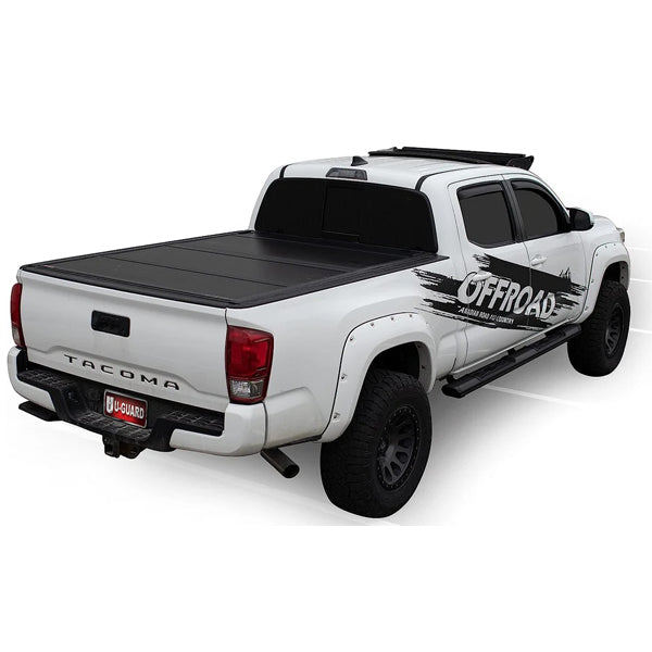 U-GUARD 5" Matte Black Powder-Coated Aluminum Running Boards | SX-3331 | for 2019-2023 Classic Ram 1500 / 2010-2023 Ram 2500/3500 Crew Cab