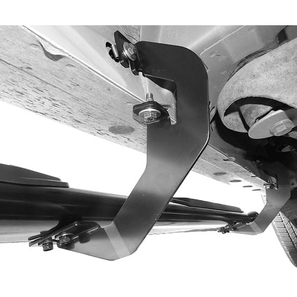 U-Guard 4.25 in. Premium Oval Side Steps | SPN-4411BK | for 2007-2021 Toyota Tundra Double Cab