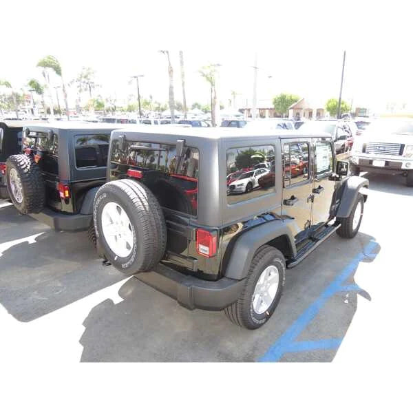 U-Guard 4.25 in. Premium Oval Side Steps | SPN-3439BK | for 2018-2023 Jeep Wrangler JL 4 Door