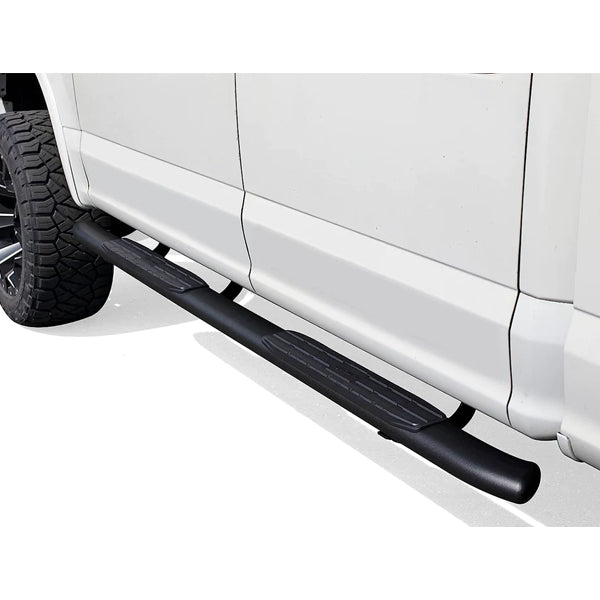 U-Guard 4.25 in. Premium Oval Side Steps SPN-1462BK | for 2007-2018 Chevrolet Silverado 1500 Crew Cab / GMC Sierra 1500 Crew Cab / 2007-2019 2500HD/3500HD Crew Cab