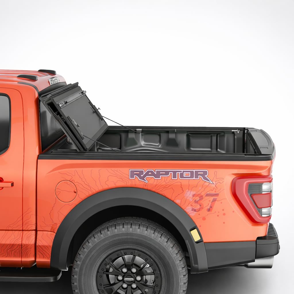 U-Guard Low Profile Flip up Tonneau Cover (Ford Super duty F250 / F350 2017-2025 6'9" Bed)