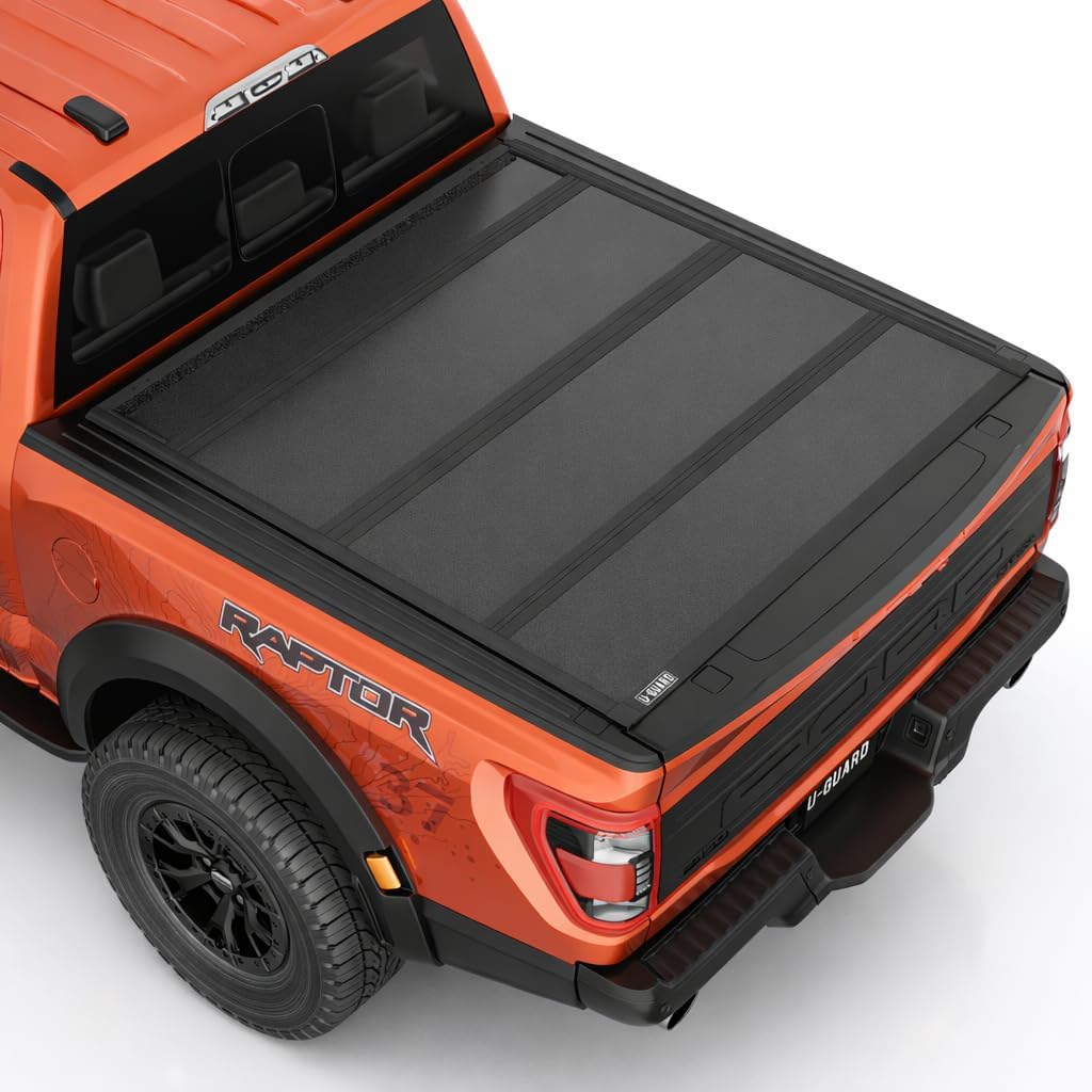 U-Guard Low Profile Flip up Tonneau Cover (Ford Super duty F250 / F350 2017-2025 6'9" Bed)