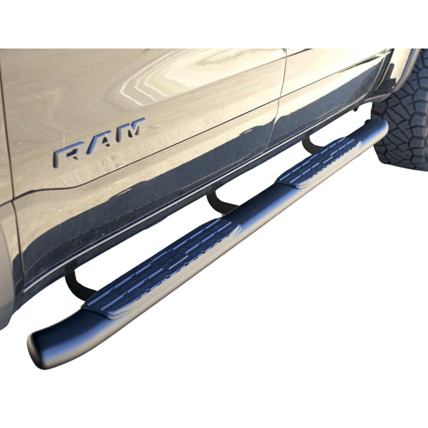 U-Guard 4.25 in. Premium Oval Side Steps | SPN-3323BK | for 2009-2023 Dodge Ram 1500 Classic Body Style Quad Cab