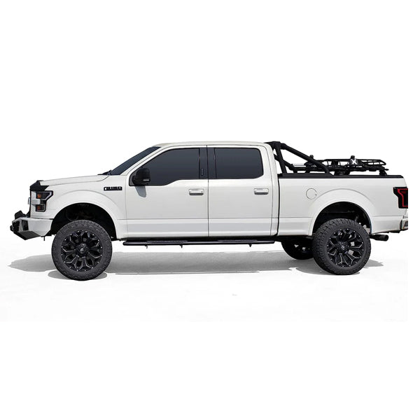 U-Guard 4.25 in. Premium Oval Side Steps | SPN-5101BK | for 2005-2023 Nissan Frontier Crew Cab