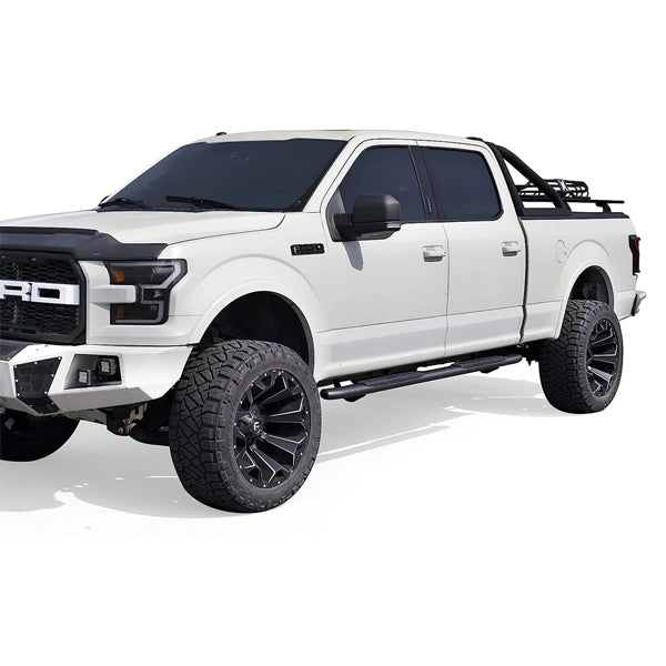 U-Guard 4.25 in. Premium Oval Side Steps | SPN-5101BK | for 2005-2023 Nissan Frontier Crew Cab