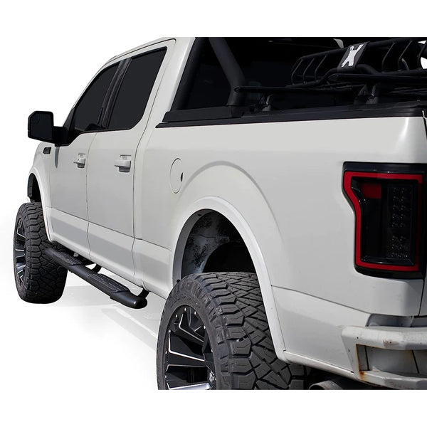 U-Guard 4.25 in. Premium Oval Side Steps | SPN-5101BK | for 2005-2023 Nissan Frontier Crew Cab