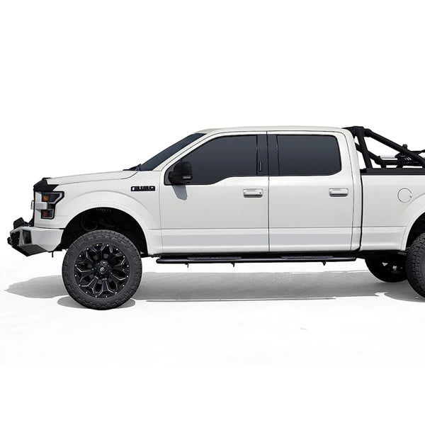 U-Guard 4.25 in. Premium Oval Side Steps | SPN-3439BK | for 2018-2023 Jeep Wrangler JL 4 Door