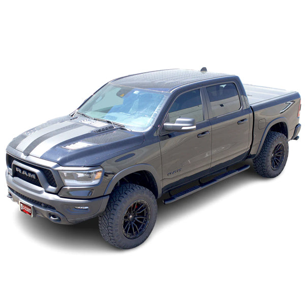 U-Guard 4.25 in. Premium Oval Side Steps | SPN-3324BK | for 2019-2023 RAM 1500 New Body Style Quad Cab