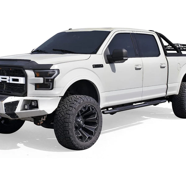 U-Guard 4.25 in. Premium Oval Side Steps | SPN-3439BK | for 2018-2023 Jeep Wrangler JL 4 Door