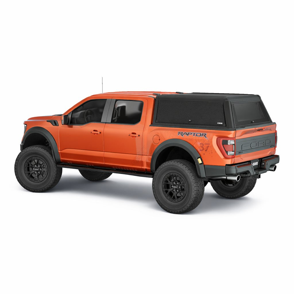 U-Guard Overland Series EL Cap (Ford Ranger 2024-2025 5' Bed) Truck Bed Cap