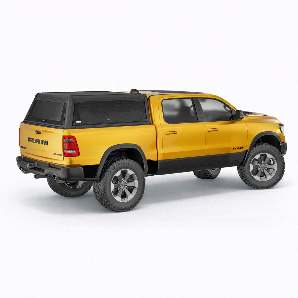 U-Guard Overland Series EL Cap (Ram 1500 New Body 2019-2025 5'7" Bed & Classic 5.7 Bed 2009-2024) Truck Bed Cap