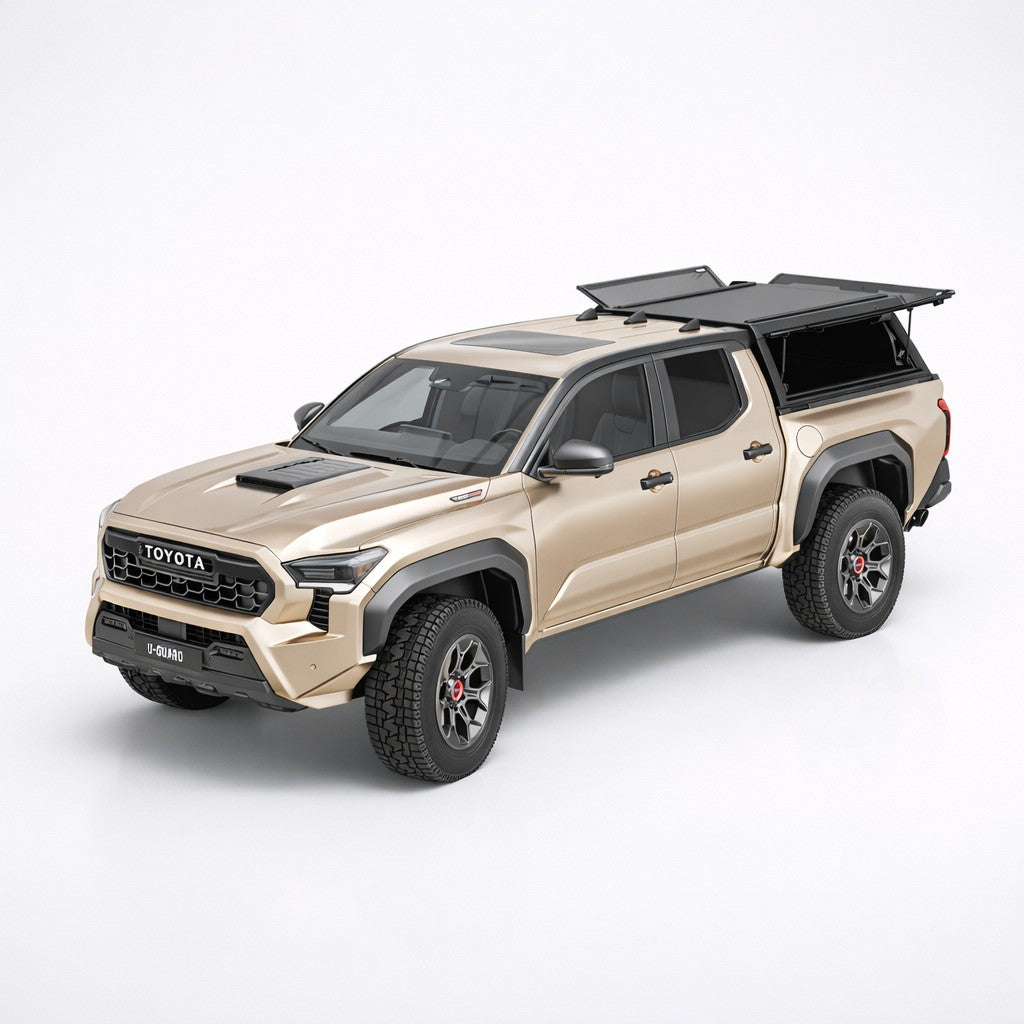 U-Guard Overland Series EL Cap (Toyota Tacoma 2024-2025 6' Bed) Truck Bed Cap