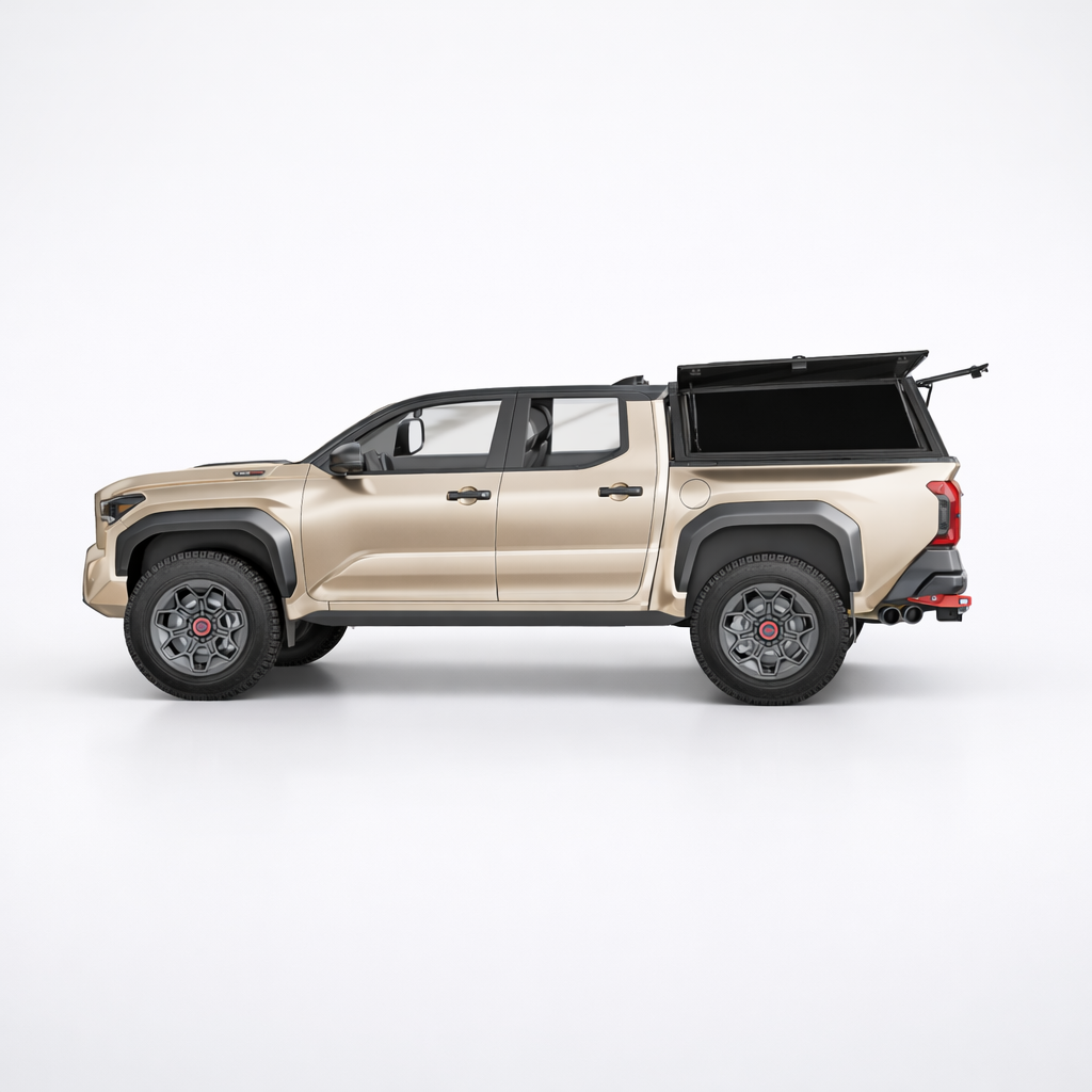 U-Guard Overland Series EL Cap (Toyota Tacoma 2024-2025 5' Bed) Truck Bed Cap