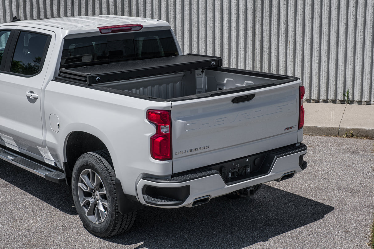 U-Guard Hard Tri Fold Tonneau Cover (Ram 1500 DT New Body 2019-2025 6'4" Bed) Excl. Rambox