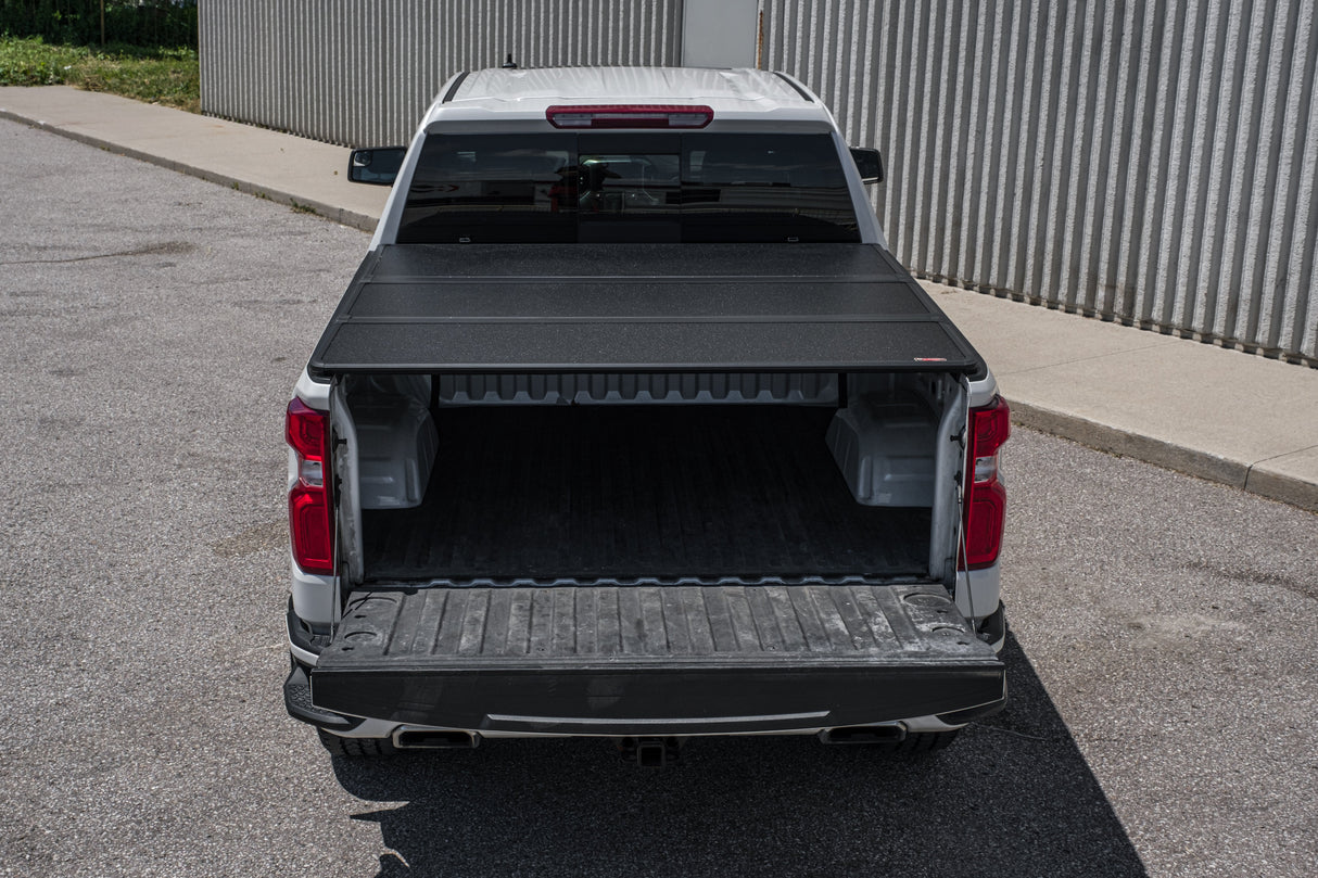 U-Guard Hard Tri Fold Tonneau Cover (Ram 1500 CLASSIC 2002-2024 6'4" Bed) Excl. Rambox