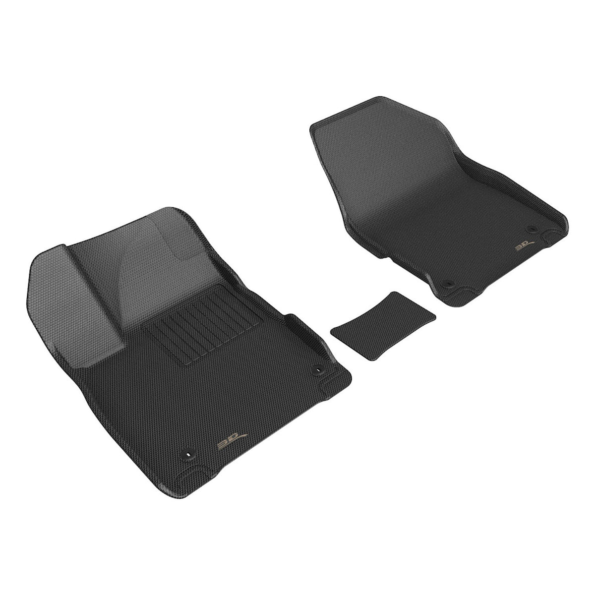 3D MAXpider L1KA07101509: Kia Ev6 2024-2024 Kagu Black - Front Row