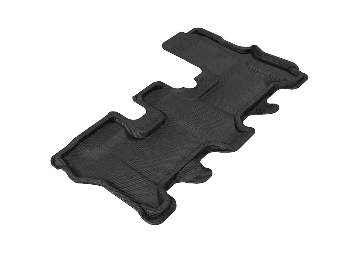 3D MAXpider Custom Fit All-Weather Floor Mat for Select Acura MDX Models - Kagu Rubber (Black) 2007-2013 - 3rd Row
