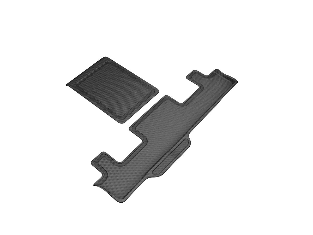 3D MAXpider Custom Fit Kagu Floor Mat (Black) Compatible with Chevrolet Tahoe/GMC Yukon 7-Seat 2021-2025 - 3rd Row