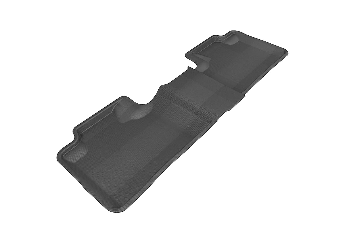 3D MAXpider Custom Fit All-Weather Floor Mat for Select Dodge Durango/Jeep Grand Cherokee Models - Kagu Rubber (Black) - Second Row