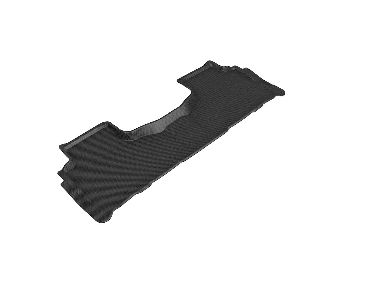 3D MAXpider Custom Fit Kagu Floor Mat (Black) Compatible with Chevrolet Tahoe/GMC Yukon 7-Seat 2021-2025 - Second Row