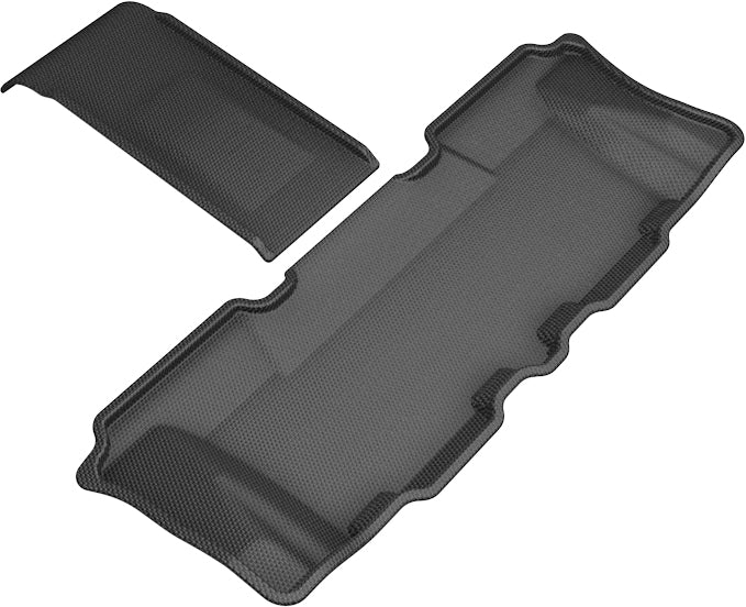 3D MAXpider L1HY02831509 Floor Mats for Hyundai Santa FE 6 & 7 Seater 2013-2018 / Hyundai Santa FE XL 2019 Car Floor Liners, Kagu Series - 3rd Row