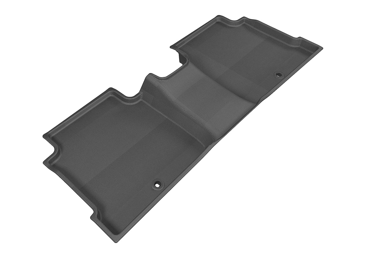 3D MAXpider Custom Fit Kagu Floor Mat (Black) Compatible with Hyundai Sonata 2015-2020 / Kia Optima 2015-2020 - Second Row