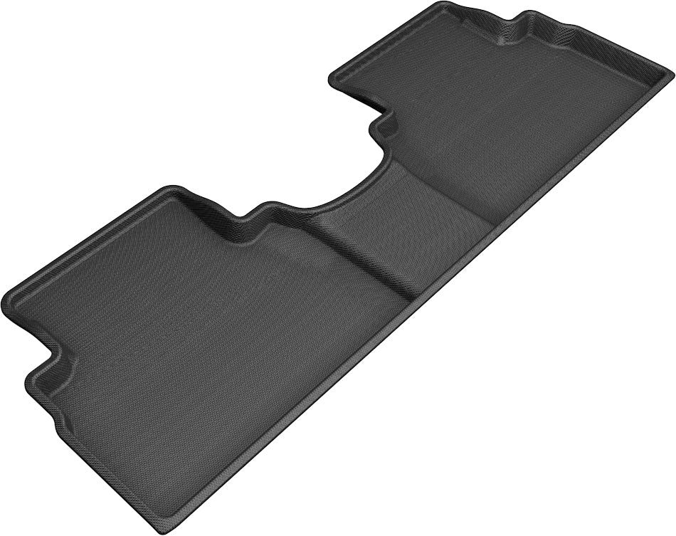 3D MAXpider All-Weather Floor Mats for Hyundai Santa Fe 2019-2023 Custom Fit Car Floor Liners, Kagu Series (Black) - Second Row
