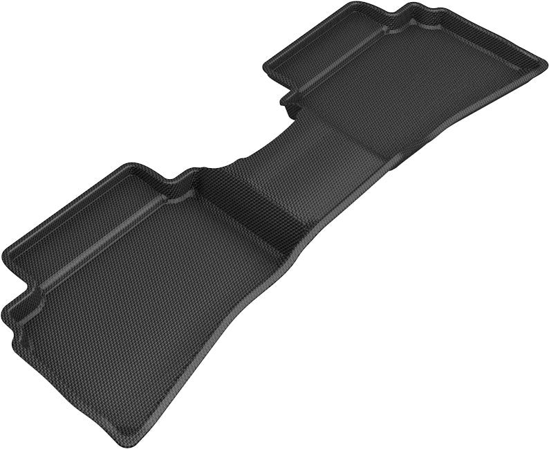 3D MAXpider Custom Fit Kagu Floor Mat (Black) Compatible with Hyundai Venue 2020-2024 - Second Row