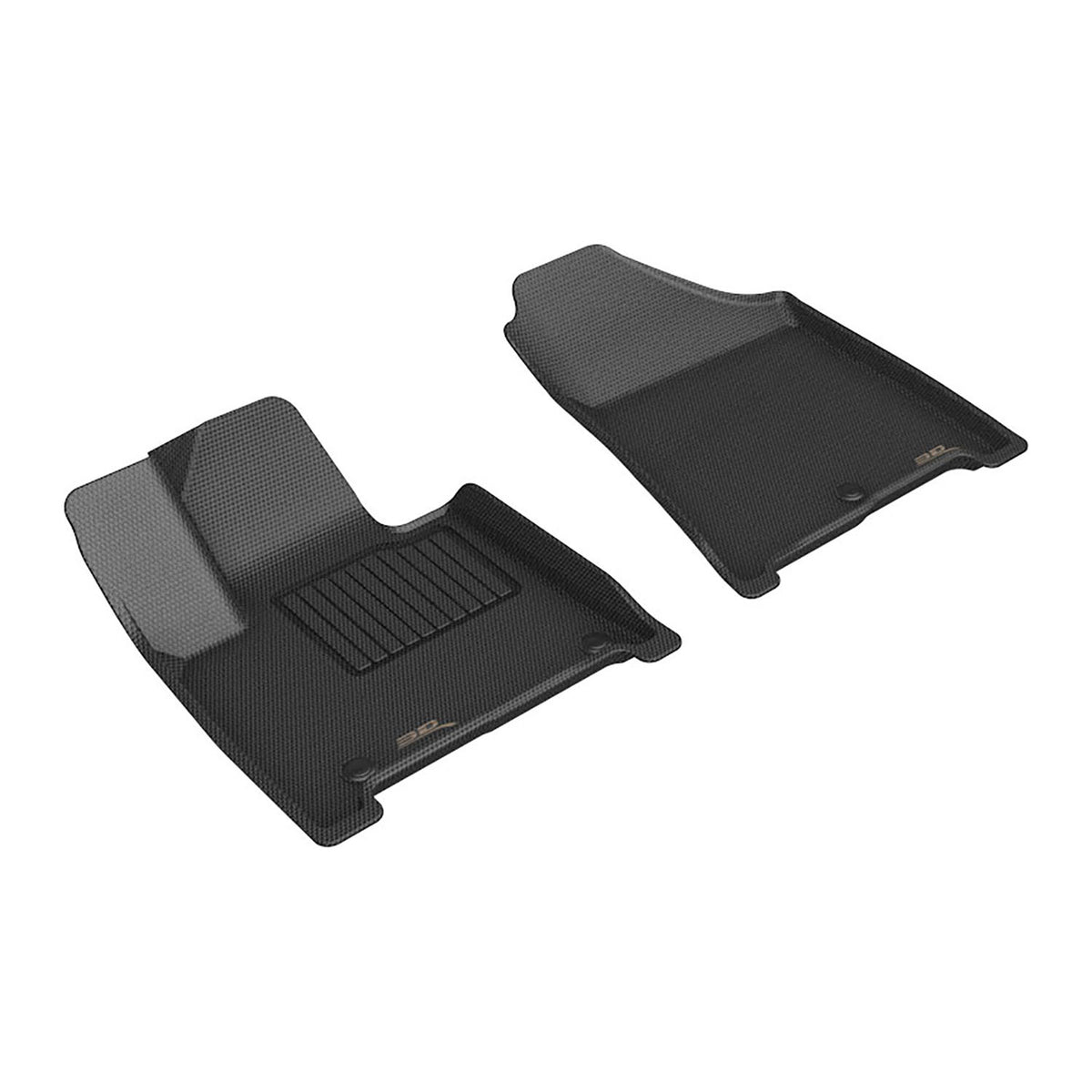 3D MAXpider Kagu Floor Mat for Hyundai Santa Fe Hybrid 7-Seat 2024-2026 - Front Row