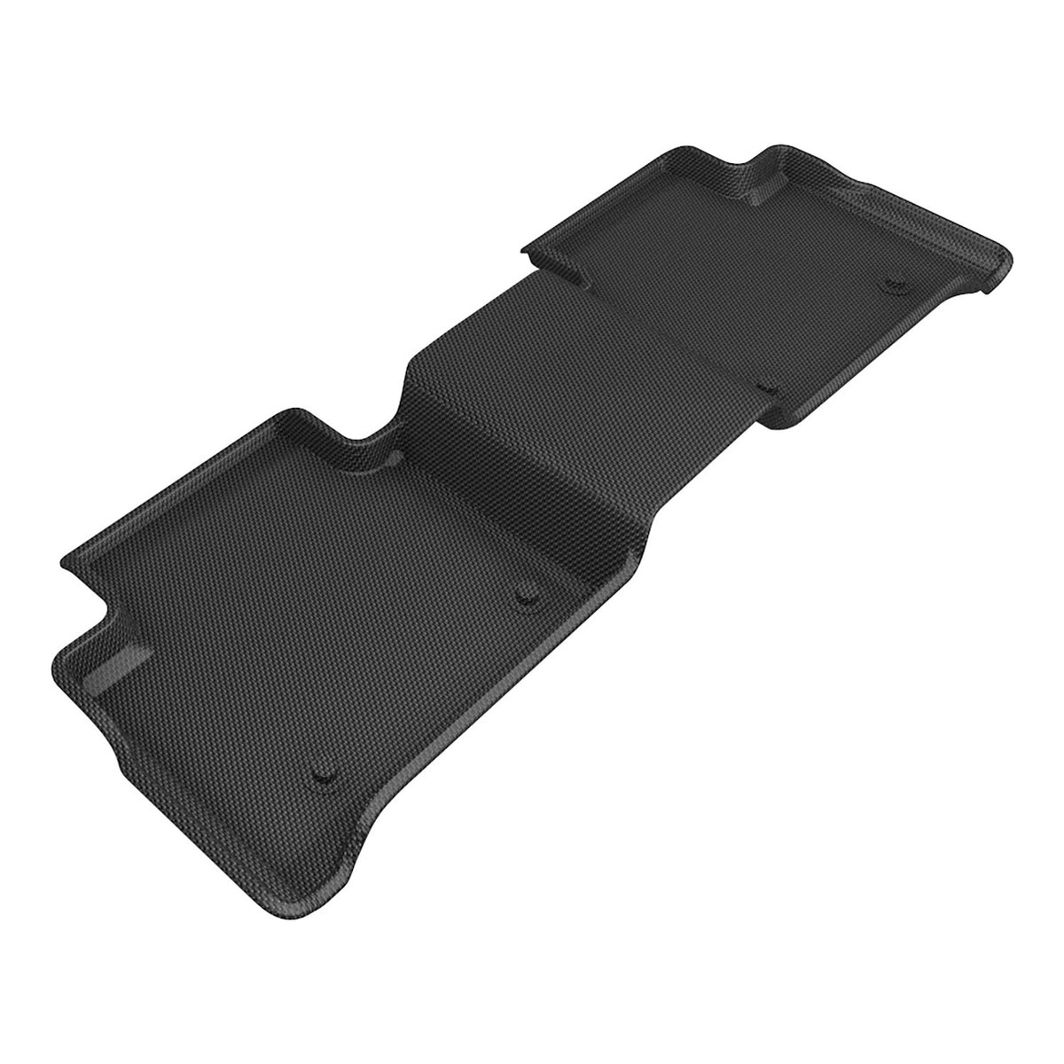 3D MAXpider Custom Fit Kagu Floor Mat (Black) Compatible with Jeep Grand Cherokee 4XE 2022-2026 - Second Row