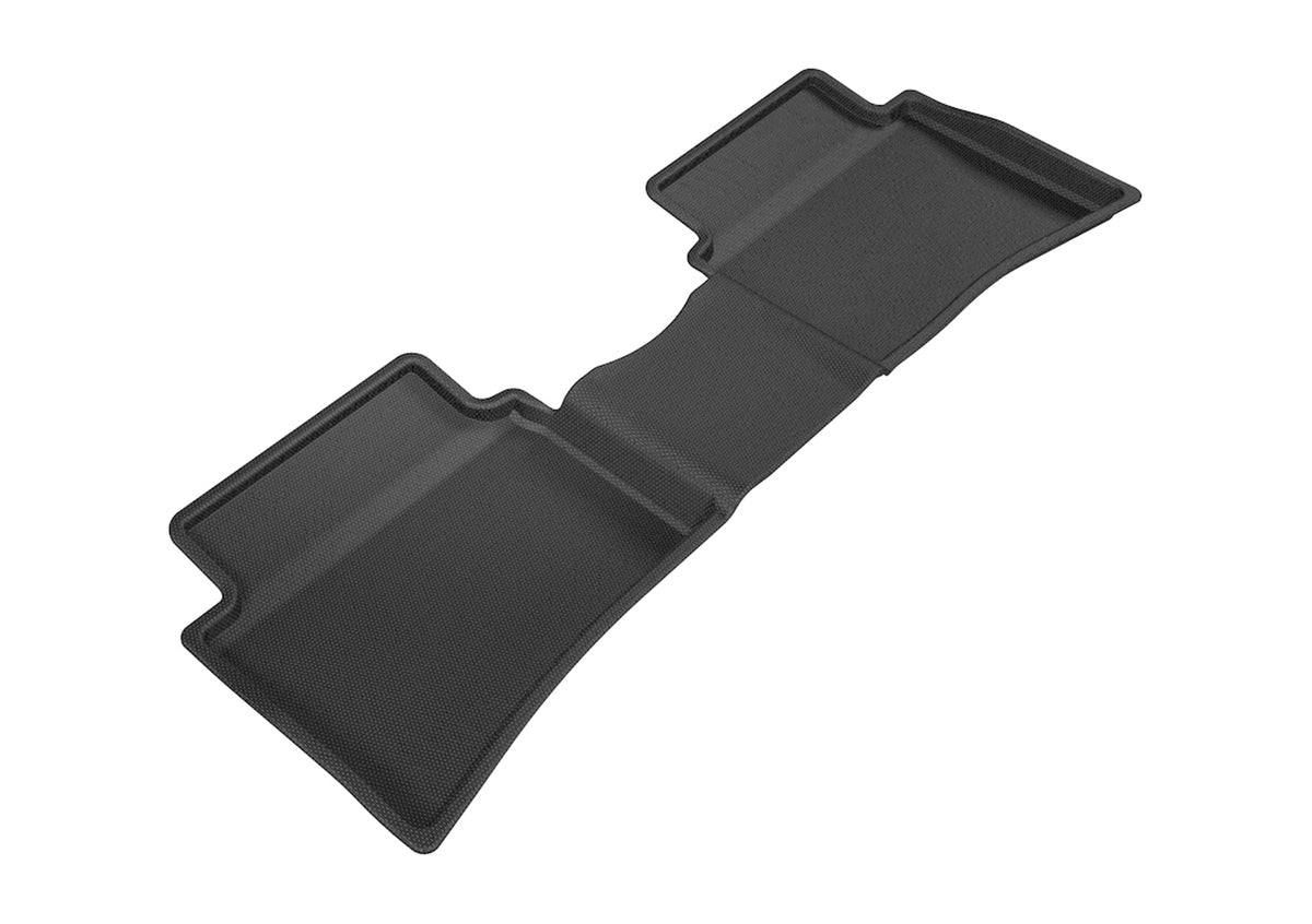 3D MAXpider Custom Fit Kagu Floor Mat (Black) Compatible with Kia Rio 2018-2023 - Second Row