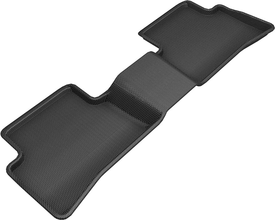 3D MAXpider Custom Fit Kagu Floor Mat (Black) Compatible with Lexus UX 2019-2024 - Second Row