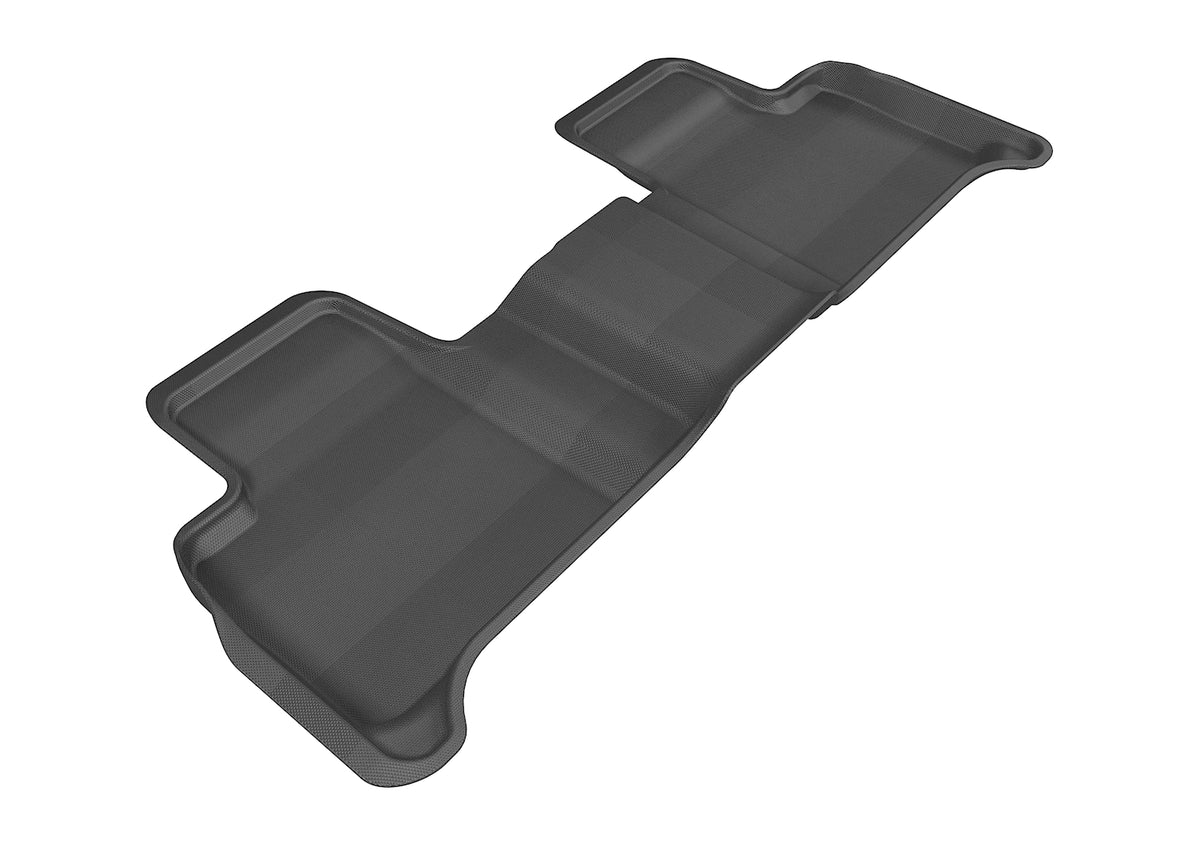 3D MAXpider All-Weather Floor Mat for Select Mercedes-Benz GLE-Class/GLS-Class/ML-Class/GL-Class Models - Kagu Rubber (Black) 2012-2019 - Second Row