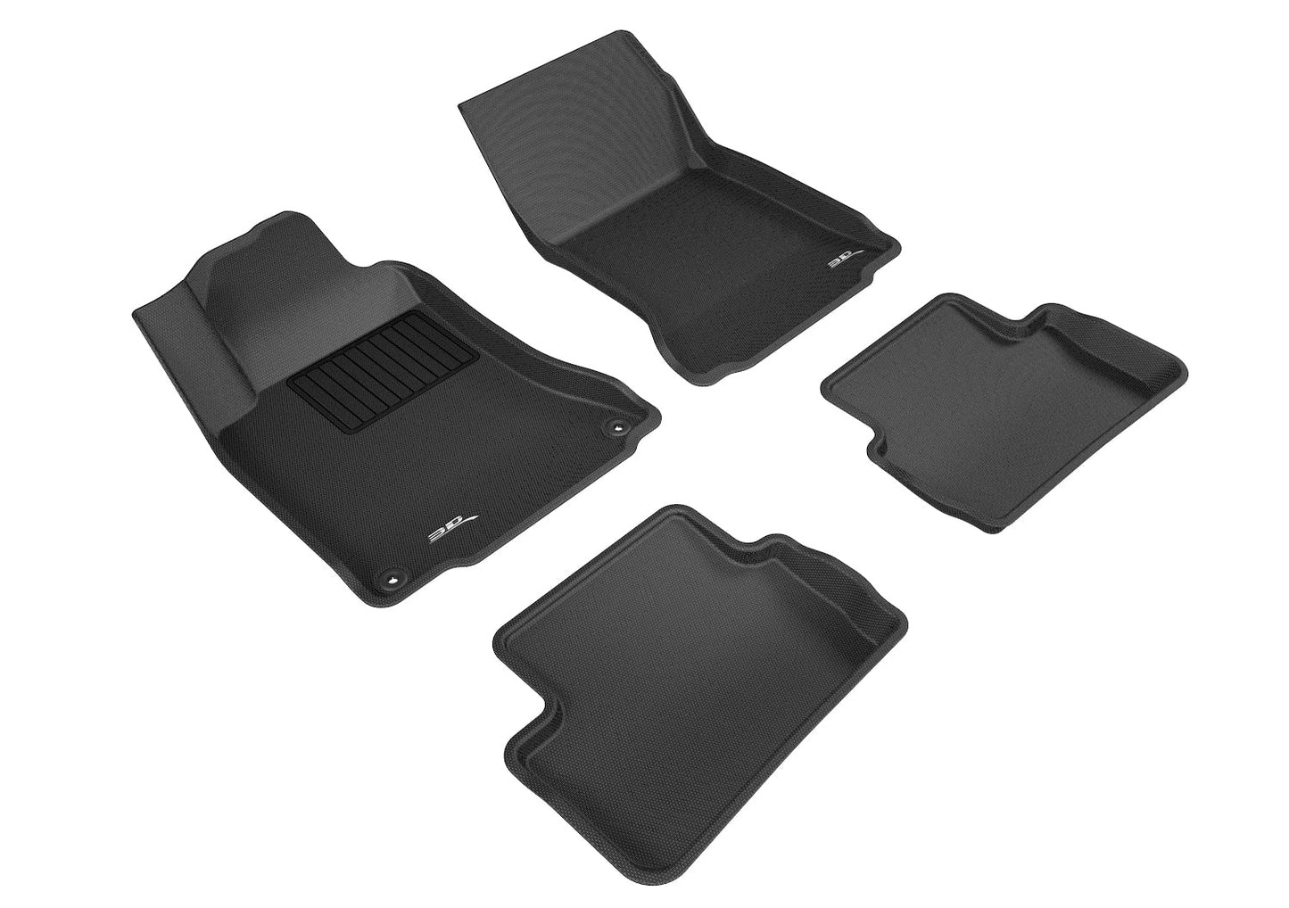 3D MAXpider Custom Fit Floor Liner Black for 2013-2019 MERCEDES-BENZ B-CLASS
