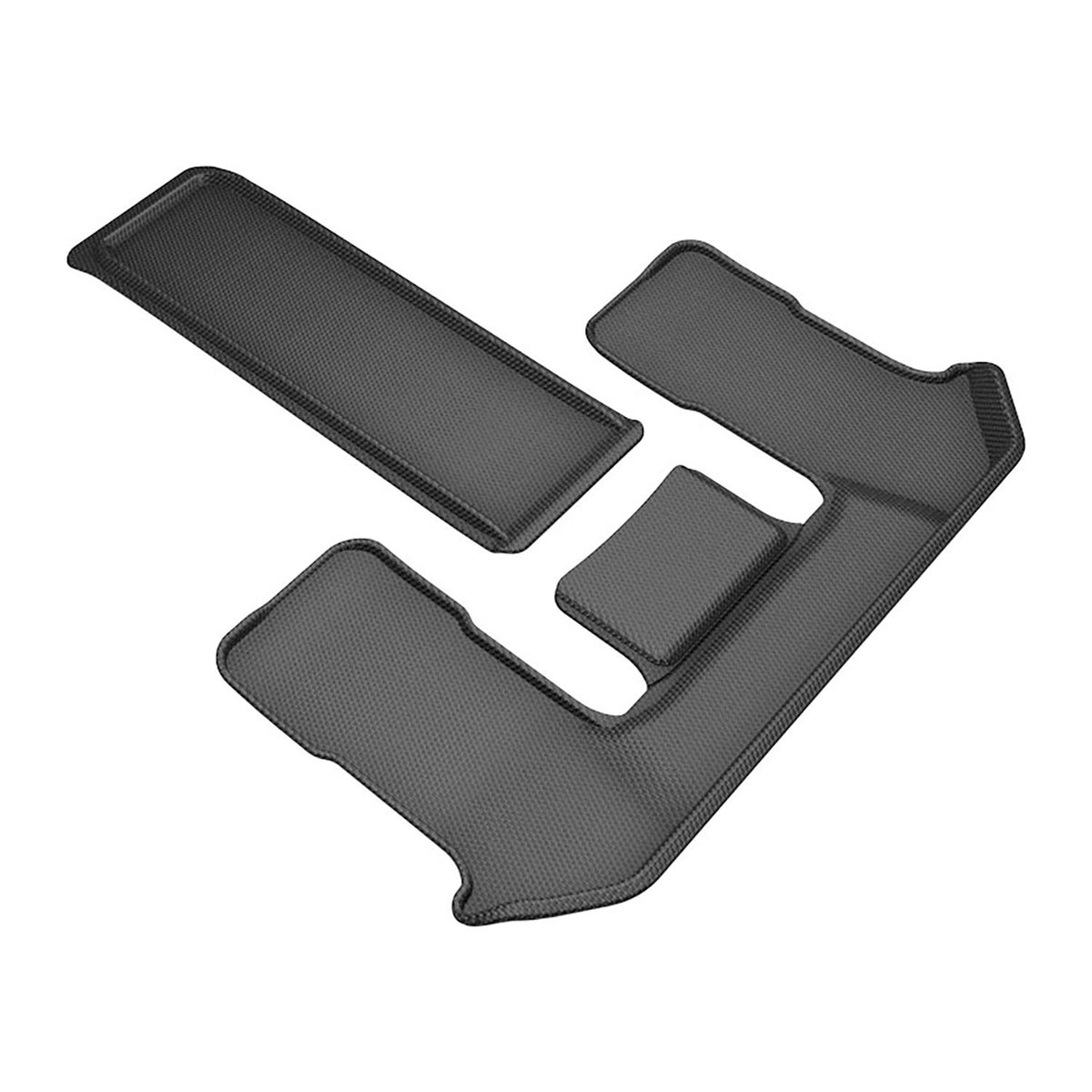3D MAXpider Kagu Floor Mat (Black) Compatible with Mazda CX-90 6&7 Seat 2024-2025 - 3rd Row
