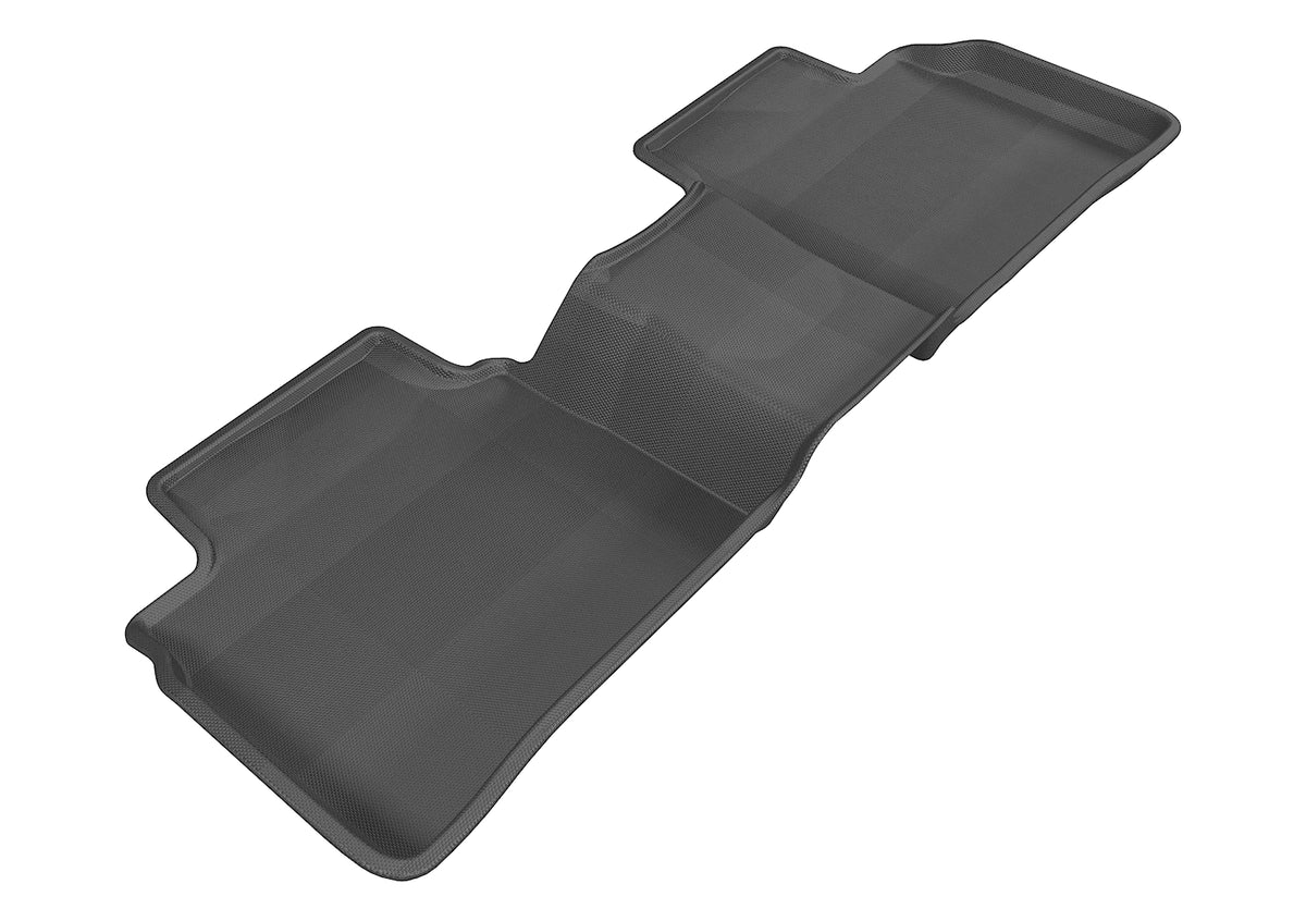 3D MAXpider Custom Fit All-Weather Floor Mat for Select Nissan Altima Models - Kagu Rubber (Black) - Second Row