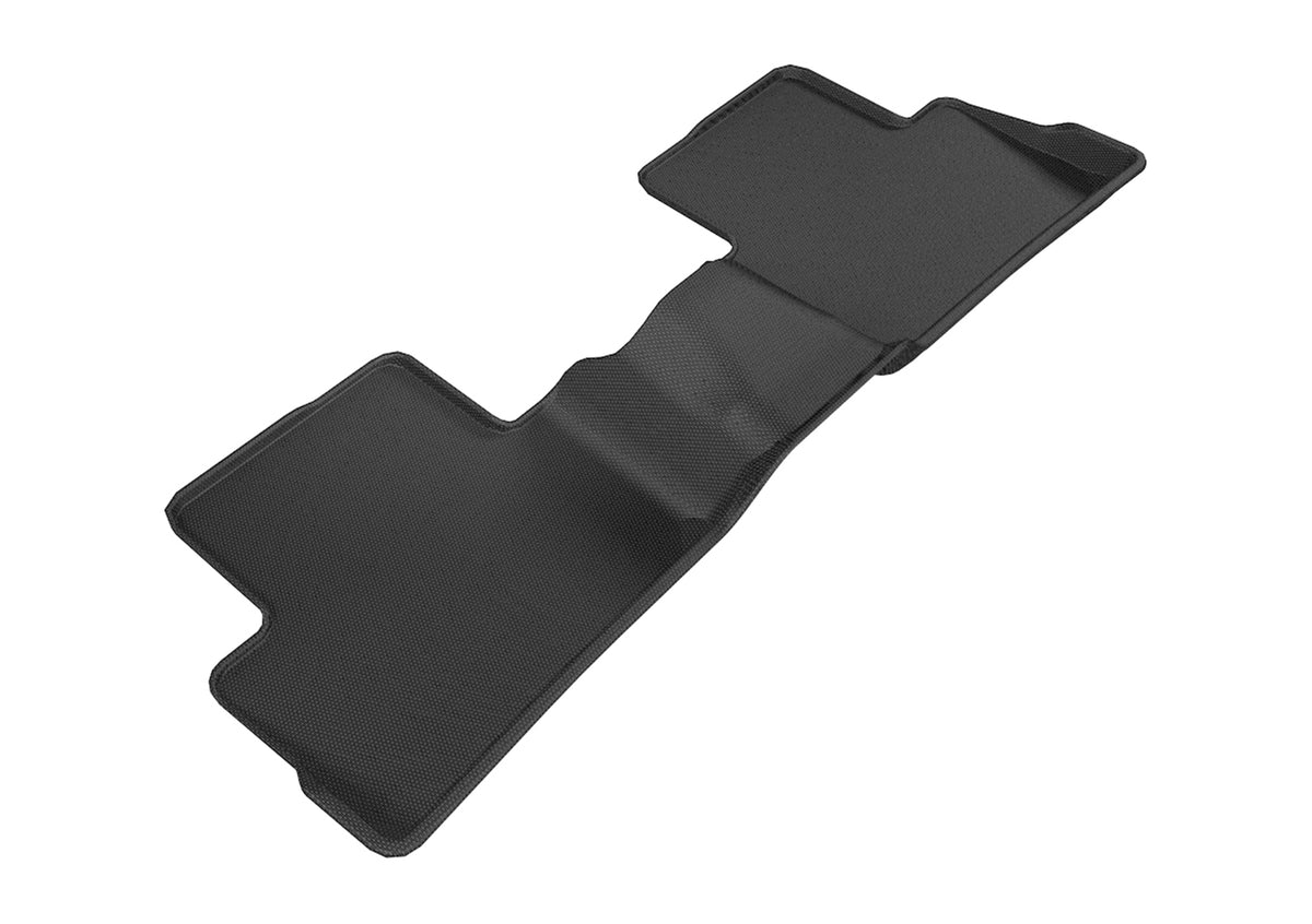 3D MAXpider Custom Fit Kagu Floor Mat (Black) Compatible with Nissan Qashqai 2017-2022 - Second Row