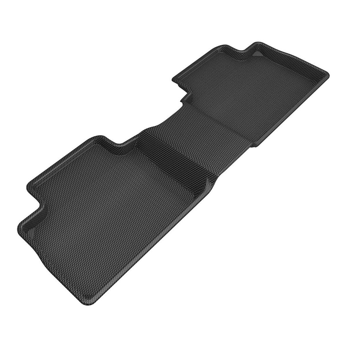 3D MAXpider Custom Fit Kagu Floor Mat (Black) Compatible with Nissan Kicks 2025-2026 - Second Row