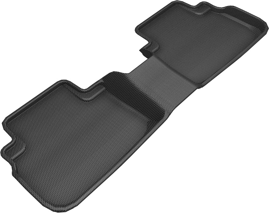 3D MAXpider Custom Fit Kagu Floor Mat (Black) Compatible with Subaru Forester 2019-2024 - Second Row