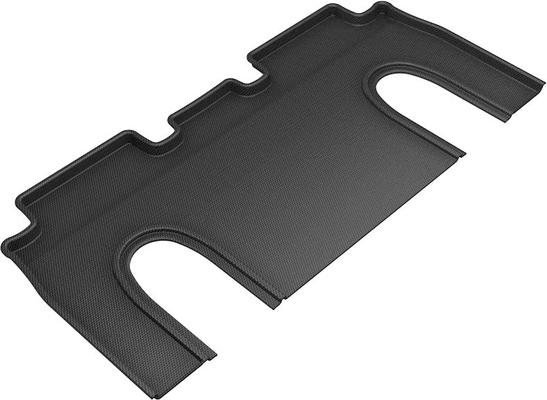 3D MAXpider Custom Fit All-Weather Floor Mat for Select Tesla Model X Models - Kagu Rubber (Black) 2016-2021 - Second Row