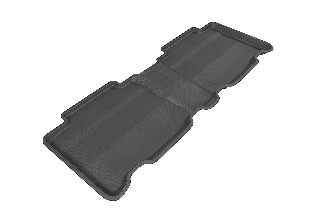 3D MAXpider - L1TY12701509 Toyota RAV4 2013-2018 Custom Fit All-Weather Car Floor Mats Liners, Kagu Series (Black) - Second Row