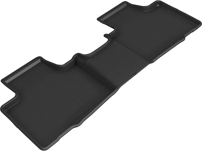 3D MAXpider L1TY26201509: Toyota Highlander Gasoline 8-Seat 2020-2024 Kagu Black - Second Row