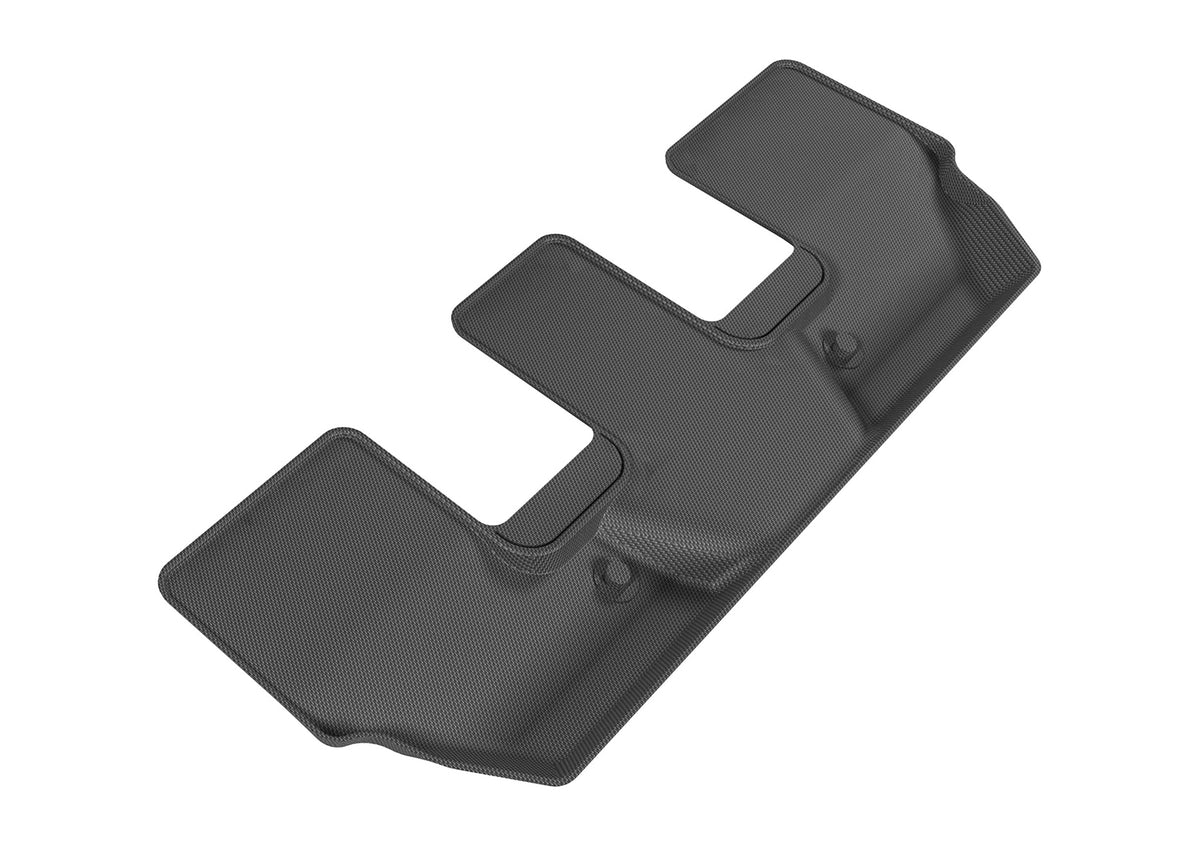 3D MAXpider Custom Fit Kagu Floor Mat (Black) Compatible with Volvo XC90 2015-2024 - 3rd Row